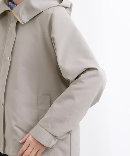 grove(グローブ)の「【貴島明日香さん着用】【撥水】きれいめに着こなせるマウンテンパーカ(ブルゾン・レディース・グレー/ネイビー/ブルー系その他/オフホワイト/ベージュ系7・03/02/05/04/01)」の17枚目の写真