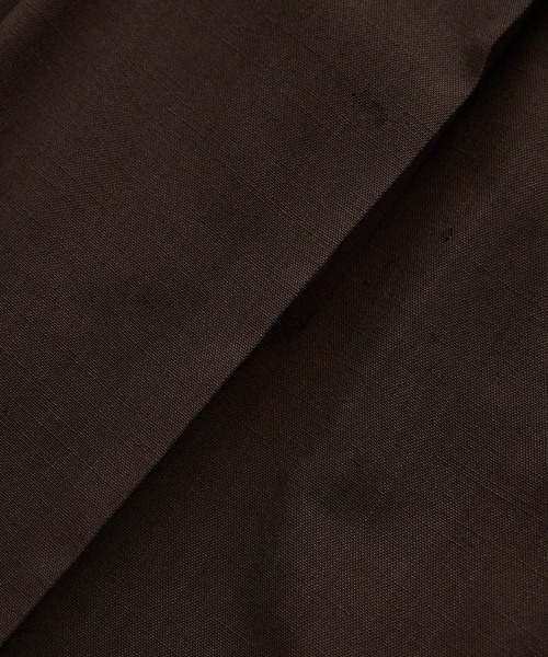 ROPE'(ロペ)の「リネンライクセミフレアパンツ/イージーケア・セットアップ対応(その他パンツ・レディース・ダークブラウン/ベージュ・38/36/40)」の21枚目の写真