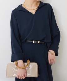 COLLAGE GALLARDAGALANTE | ジャージスキッパードルマンシャツ/セットアップ可/WEB限定カラー展開(シャツ/ブラウス)