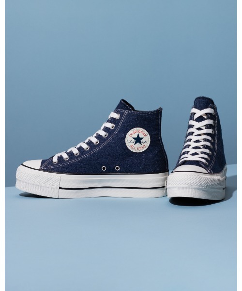 CONVERSE ALL STAR(コンバースオールスター)の「【直営店限定】ALL STAR LIFTED DM HI / オールスター リフテッド DM HI(スニーカー・メンズ・インディゴブルー・8/7.5/7/6.5/11.5/10.5/9.5/9/8.5/3.5/4.5/4/3/5/5.5)」の1枚目の写真