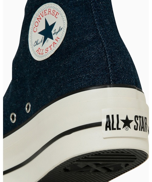 CONVERSE ALL STAR(コンバースオールスター)の「【直営店限定】ALL STAR LIFTED DM HI / オールスター リフテッド DM HI(スニーカー・メンズ・インディゴブルー・8/7.5/7/6.5/11.5/10.5/9.5/9/8.5/3.5/4.5/4/3/5/5.5)」の9枚目の写真