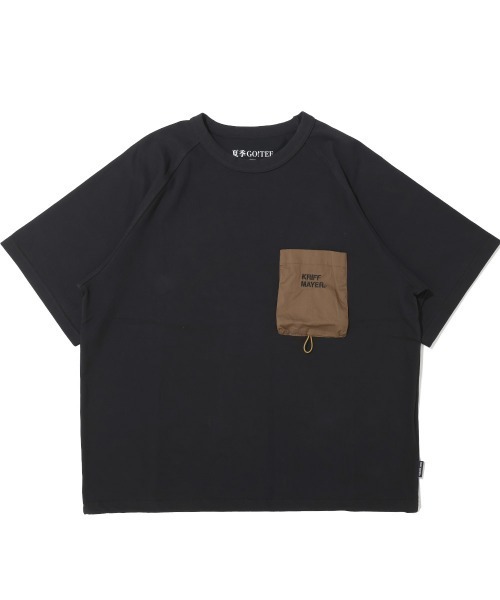 KRIFF MAYER(クリフメイヤー)の「【超接触冷感/UVカット】夏季GO! T(ポケット)(Tシャツ/カットソー・メンズ・ブラック/ブルー/オフホワイト/ベージュ/カラフル/レッド・X-LARGE/LARGE/MEDIUM)」の19枚目の写真