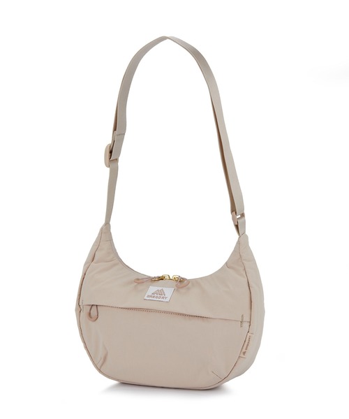 GREGORY(グレゴリー)の「スージーハーフムーンショルダーS SUSZY HALFMOON SHOULDER S クリームブリュレ(ショルダーバッグ・レディース・ベージュ系・ONE SIZE)」の1枚目の写真