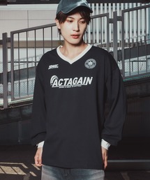 ゲームシャツ Vネック ロングスリーブTシャツ