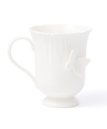 ペタルフリル マグ ブルー コーヒーカップ ティーカップ 蝶（食器