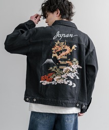 KRIFF MAYER（クリフメイヤー）の「KRIFF MAYER オーバーサイズスーベニアデニムジャケット 2534000（デニムジャケット）」