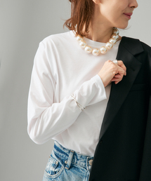 VERMEIL par iena | ディオラマ クルーネックロングスリーブ Tシャツ(Tシャツ/カットソー)