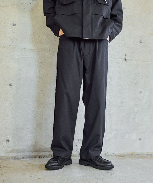 GLOBAL WORK（グローバルワーク）の「クリーンデニム/ワイドパンツ/CLEAN MODE/632329（デニムパンツ・メンズ・ダークネイビー/ブルー・SMALL/X-LARGE/LARGE/MEDIUM）」の10枚目の写真