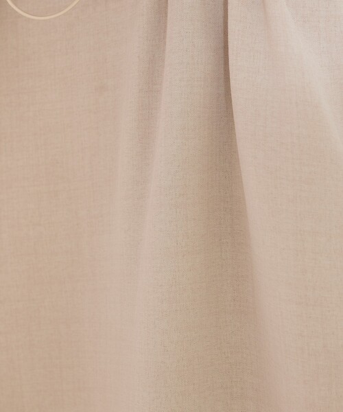 abahouse mavie（アバハウスマヴィ）の「【春アウター】ノーカラーコート/通勤/きれいめ/ロング/セミオケ/春服（ノーカラーコート・レディース・グレイッシュベージュ/ネイビー・フリー）」の9枚目の写真