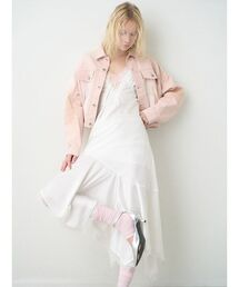 SORIN（ソリン　）の「Satin Asymmetry Slip Dress/サテン アシンメトリースリップドレス（ワンピース）」