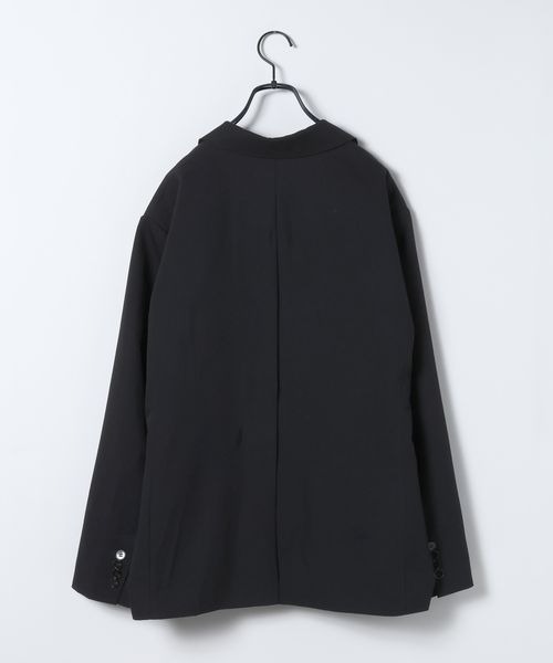 JEANASIS（ジーナシス）の「【スタッフ企画】バックスリットテーラードジャケット/643228（テーラードジャケット・レディース・ブラック/グレー・FREE）」の18枚目の写真