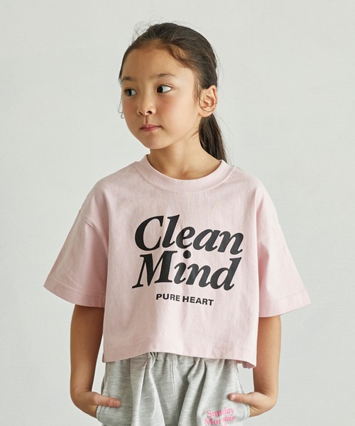undeny.（アンディニ－）の「undeny/アンディニー Clean Mind ショート Tシャツ（Tシャツ/カットソー・キッズ・ピンク/ホワイト/ベージュ系その他・XL/L/M）」の3枚目の写真