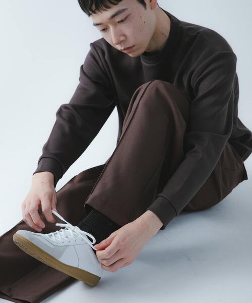 SENSE OF PLACE by URBAN RESEARCH（センスオブプレイスバイアーバンリサーチ）の「『撥水/防花粉』SKIN Proofタックワイドパンツ（その他パンツ・メンズ・ブラウン/ブラック/ブルー・LARGE/MEDIUM）」の15枚目の写真