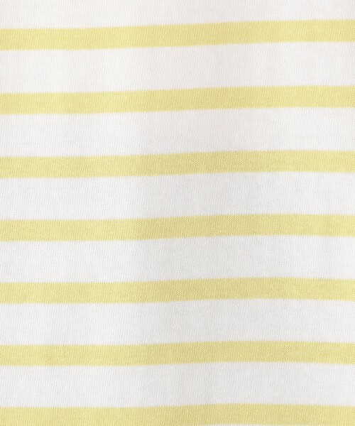 Afternoon Tea（アフタヌーンティー）の「MON JOURNALパネルボーダープルオーバー（Tシャツ/カットソー・レディース・チャコールグレー/ブルー/パープル/イエロー・MEDIUM）」の9枚目の写真