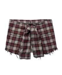 glamb（グラム）の「Check Shirt Bag   チェックシャツバッグ（トートバッグ）」