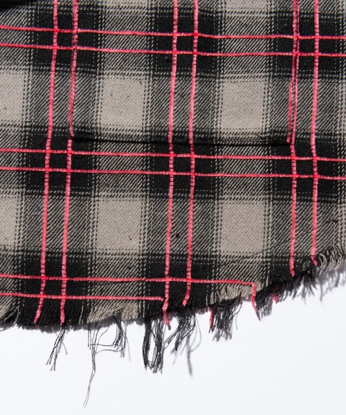 glamb（グラム）の「Check Shirt Bag / チェックシャツバッグ（トートバッグ・メンズ・ブラウン/グレー・FREE）」の19枚目の写真