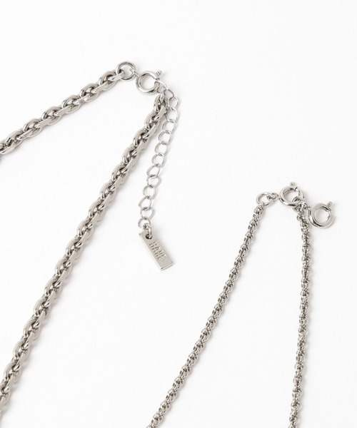 HARE（ハレ）の「URBAN LACEダブルネックレス(HARE)（ネックレス・メンズ・シルバー・FREE）」の10枚目の写真