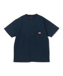 BEAMS（ビームス）の「ヘビーウエイト ロゴワッペン Tシャツ【ベーシックフィット】（Tシャツ/カットソー）」