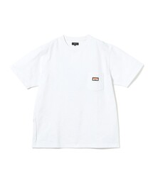 BEAMS（ビームス）の「ヘビーウエイト ロゴワッペン Tシャツ【ベーシックフィット】（Tシャツ/カットソー）」