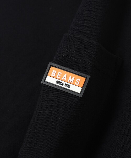 BEAMS(ビームス)の「ヘビーウエイト ロゴワッペン Tシャツ【ベーシックフィット】(Tシャツ/カットソー・メンズ・ブラック/ブラウン/ホワイト/ネイビー・SMALL/XX-LARGE/X-LARGE/LARGE/MEDIUM)」の11枚目の写真
