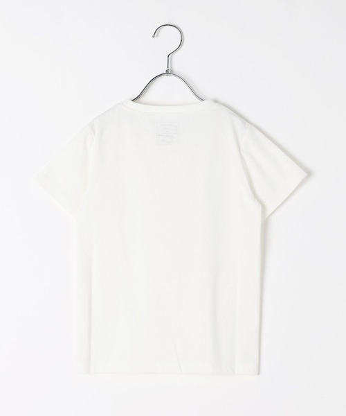 GLOBAL WORK(グローバルワーク)の「トクトク2SETチュニック*半袖/646218(Tシャツ/カットソー・キッズ・オフホワイト/ブラック・130cm/140cm/150cm/160cm)」の15枚目の写真