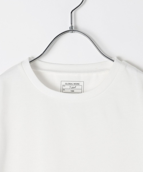 GLOBAL WORK(グローバルワーク)の「トクトク2SETチュニック*半袖/646218(Tシャツ/カットソー・キッズ・オフホワイト/ブラック・130cm/140cm/150cm/160cm)」の16枚目の写真