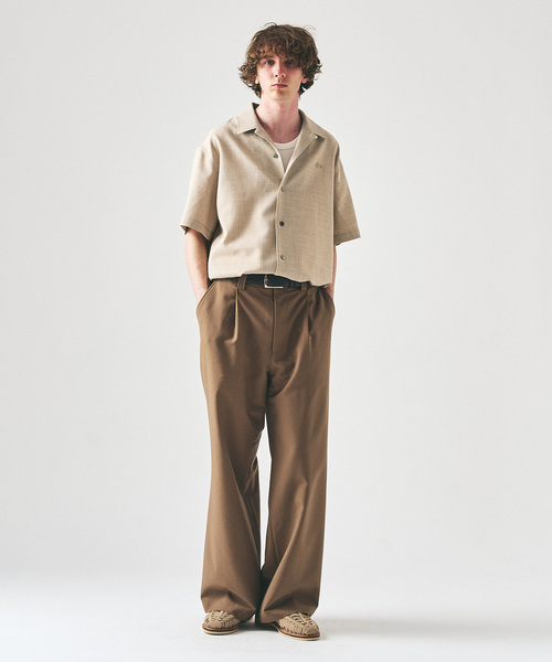 LACOSTE(ラコステ)の「【LACOSTE / ラコステ】417別注 クレープシャツ(シャツ/ブラウス・メンズ・ブラック/ベージュ/ホワイト・LARGE/MEDIUM/SMALL)」の19枚目の写真