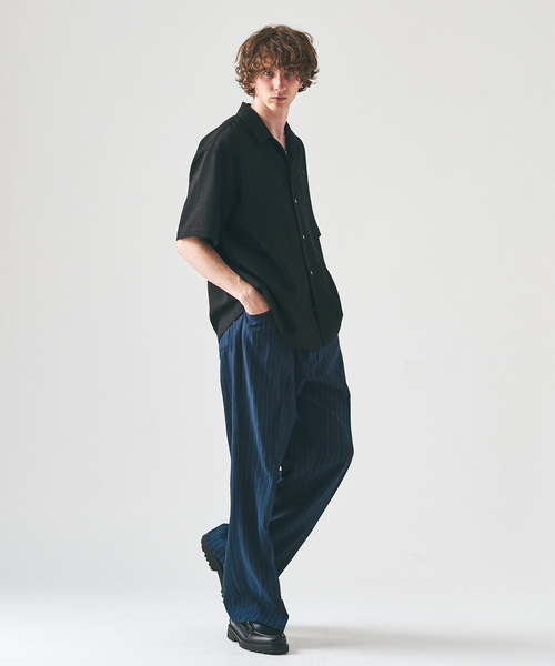 LACOSTE(ラコステ)の「【LACOSTE / ラコステ】417別注 クレープシャツ(シャツ/ブラウス・メンズ・ブラック/ベージュ/ホワイト・LARGE/MEDIUM/SMALL)」の20枚目の写真