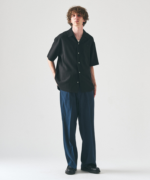 LACOSTE(ラコステ)の「【LACOSTE / ラコステ】417別注 クレープシャツ(シャツ/ブラウス・メンズ・ブラック/ベージュ/ホワイト・LARGE/MEDIUM/SMALL)」の22枚目の写真