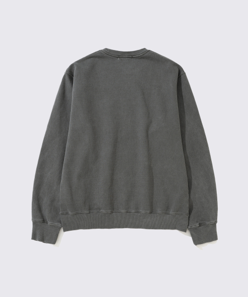 ADDSLOW（アドスロー）の「Vintage Washed LOVE Sweat Shirt [Charcoal]（スウェット・レディース・その他・0/1/2）」の2枚目の写真
