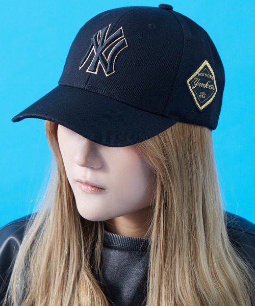 MLB(メジャーリーグベースボール)の「【MLB】サイドパッチ キャップ(キャップ・メンズ・ブラック/ブルー/ブラック系/グレー・FREE)」の5枚目の写真