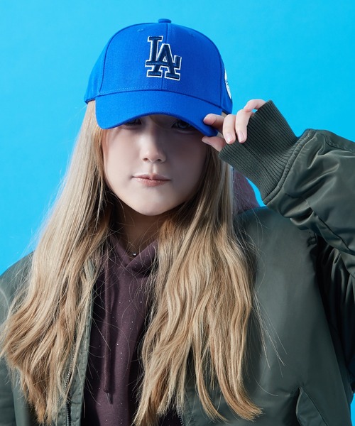 MLB(メジャーリーグベースボール)の「【MLB】サイドパッチ キャップ(キャップ・メンズ・ブラック/ブルー/ブラック系/グレー・FREE)」の12枚目の写真