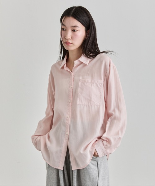 NUJOH(ヌゾ)の「Cloud Shirt / クラウドシャツ(シャツ/ブラウス・レディース・ブルー/ライトブルー/イエロー/ピンク・FREE)」の1枚目の写真