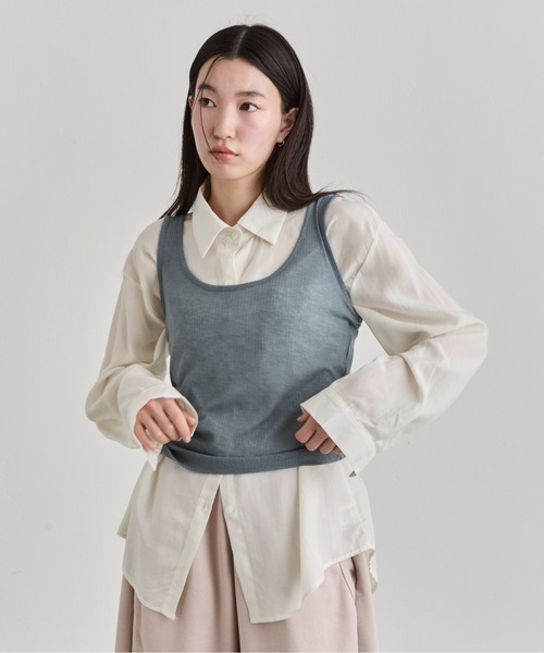 NUJOH(ヌゾ)の「Cloud Shirt / クラウドシャツ(シャツ/ブラウス・レディース・ブルー/ライトブルー/イエロー/ピンク・FREE)」の21枚目の写真