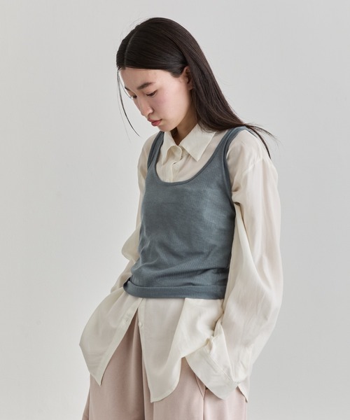 NUJOH(ヌゾ)の「Cloud Shirt / クラウドシャツ(シャツ/ブラウス・レディース・ブルー/ライトブルー/イエロー/ピンク・FREE)」の22枚目の写真