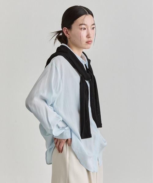 NUJOH(ヌゾ)の「Cloud Shirt / クラウドシャツ(シャツ/ブラウス・レディース・ブルー/ライトブルー/イエロー/ピンク・FREE)」の7枚目の写真