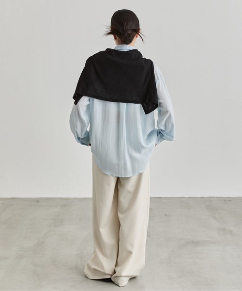 NUJOH(ヌゾ)の「Cloud Shirt / クラウドシャツ(シャツ/ブラウス・レディース・ブルー/ライトブルー/イエロー/ピンク・FREE)」の16枚目の写真