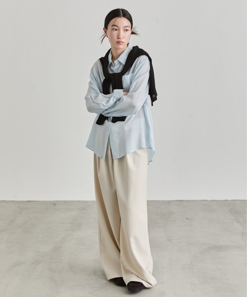 NUJOH(ヌゾ)の「Cloud Shirt / クラウドシャツ(シャツ/ブラウス・レディース・ブルー/ライトブルー/イエロー/ピンク・FREE)」の13枚目の写真