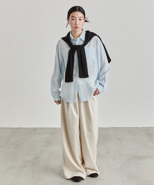 NUJOH(ヌゾ)の「Cloud Shirt / クラウドシャツ(シャツ/ブラウス・レディース・ブルー/ライトブルー/イエロー/ピンク・FREE)」の11枚目の写真