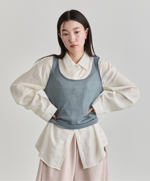 NUJOH(ヌゾ)の「Cloud Shirt / クラウドシャツ(シャツ/ブラウス・レディース・ブルー/ライトブルー/イエロー/ピンク・FREE)」の17枚目の写真