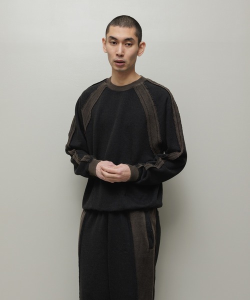 BAL(バル)の「BAL / BIKE ATHLETIC POLY COTTON CREW(スウェット・メンズ・ブラック/オリーブ/ベージュ・3/2/1)」の2枚目の写真