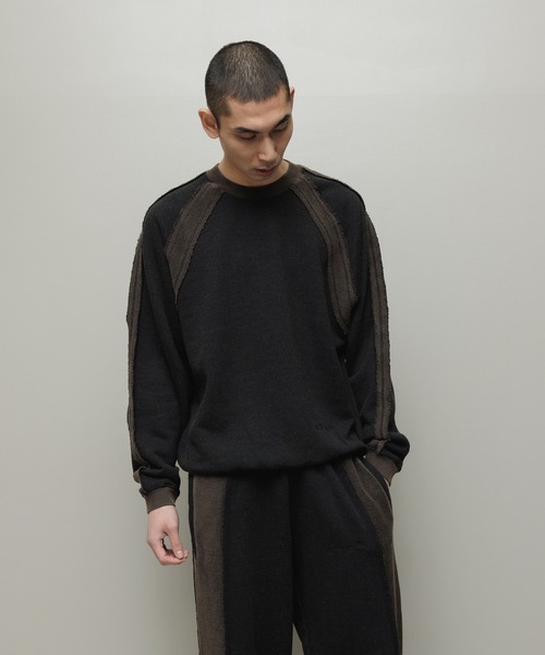 BAL(バル)の「BAL / BIKE ATHLETIC POLY COTTON CREW(スウェット・メンズ・ブラック/オリーブ/ベージュ・3/2/1)」の4枚目の写真