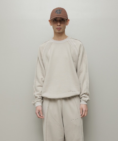 BAL(バル)の「BAL / BIKE ATHLETIC POLY COTTON CREW(スウェット・メンズ・ブラック/オリーブ/ベージュ・3/2/1)」の6枚目の写真