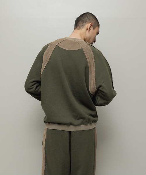 BAL(バル)の「BAL / BIKE ATHLETIC POLY COTTON CREW(スウェット・メンズ・ブラック/オリーブ/ベージュ・3/2/1)」の9枚目の写真