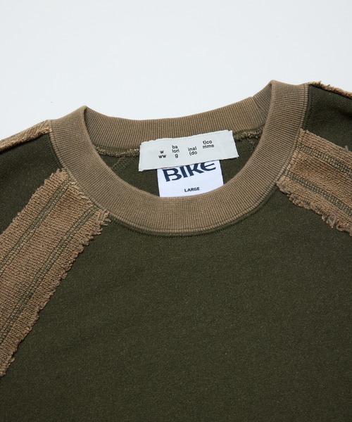 BAL(バル)の「BAL / BIKE ATHLETIC POLY COTTON CREW(スウェット・メンズ・ブラック/オリーブ/ベージュ・3/2/1)」の14枚目の写真