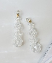 FUNALIVE（ファンアライブ）の「クリスタルビーズ スイングピアス（ピアス（両耳用））」