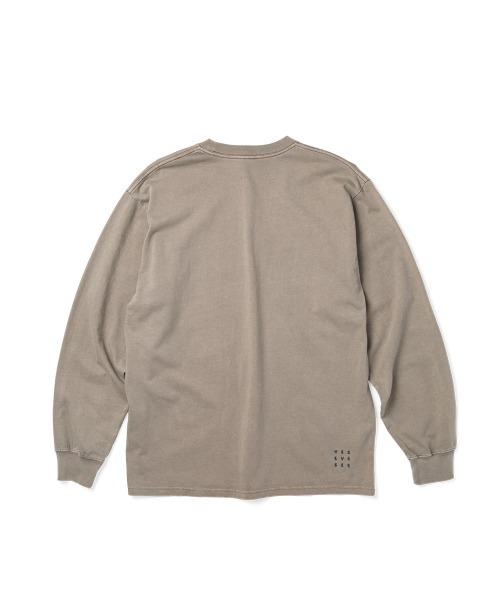 YESEYESEE(イエスアイシー)の「Pigment C-Logo L/S(Tシャツ/カットソー・メンズ・チャコール/グリーン/ブラウン・XL/L/M/S)」の13枚目の写真