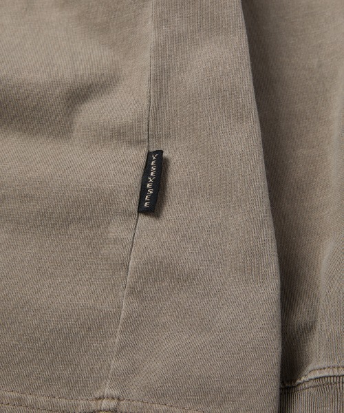 YESEYESEE(イエスアイシー)の「Pigment C-Logo L/S(Tシャツ/カットソー・メンズ・チャコール/グリーン/ブラウン・XL/L/M/S)」の16枚目の写真