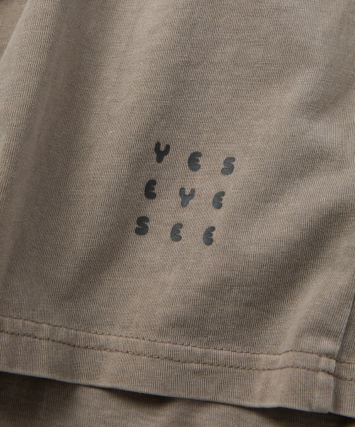YESEYESEE(イエスアイシー)の「Pigment C-Logo L/S(Tシャツ/カットソー・メンズ・チャコール/グリーン/ブラウン・XL/L/M/S)」の17枚目の写真