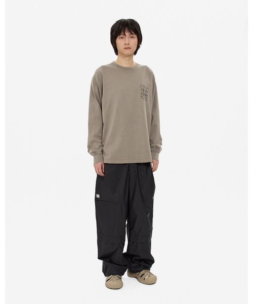 YESEYESEE(イエスアイシー)の「Pigment C-Logo L/S(Tシャツ/カットソー・メンズ・チャコール/グリーン/ブラウン・XL/L/M/S)」の20枚目の写真
